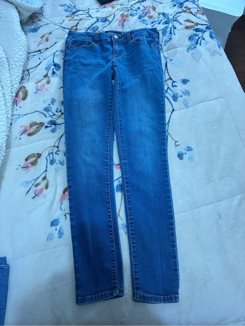 Classic Women's Blue Skinny Jeans
